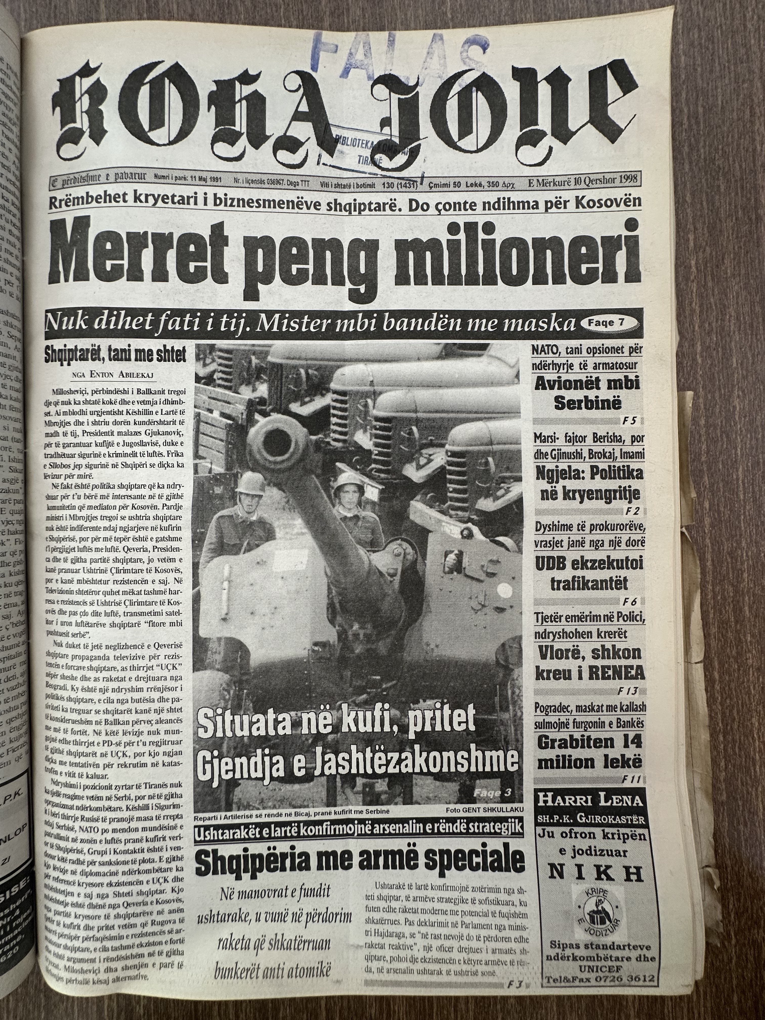 Koha Jonë 1998-06-10